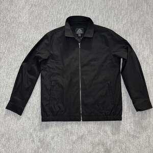 Murano Lightweight Black Zip Up Collared Jacket